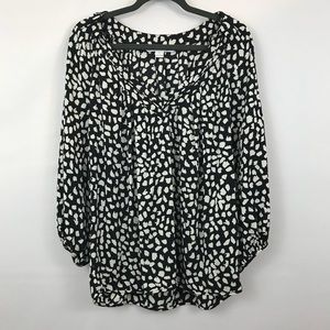 Diane Von Furstenberg Silk Cahil Blouse